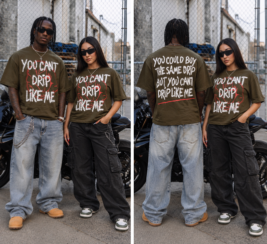 Drip Like Me Tee - Sage