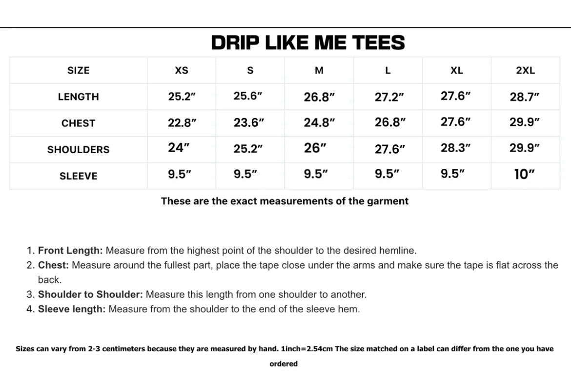 Drip Like Me Tee (Caramel)