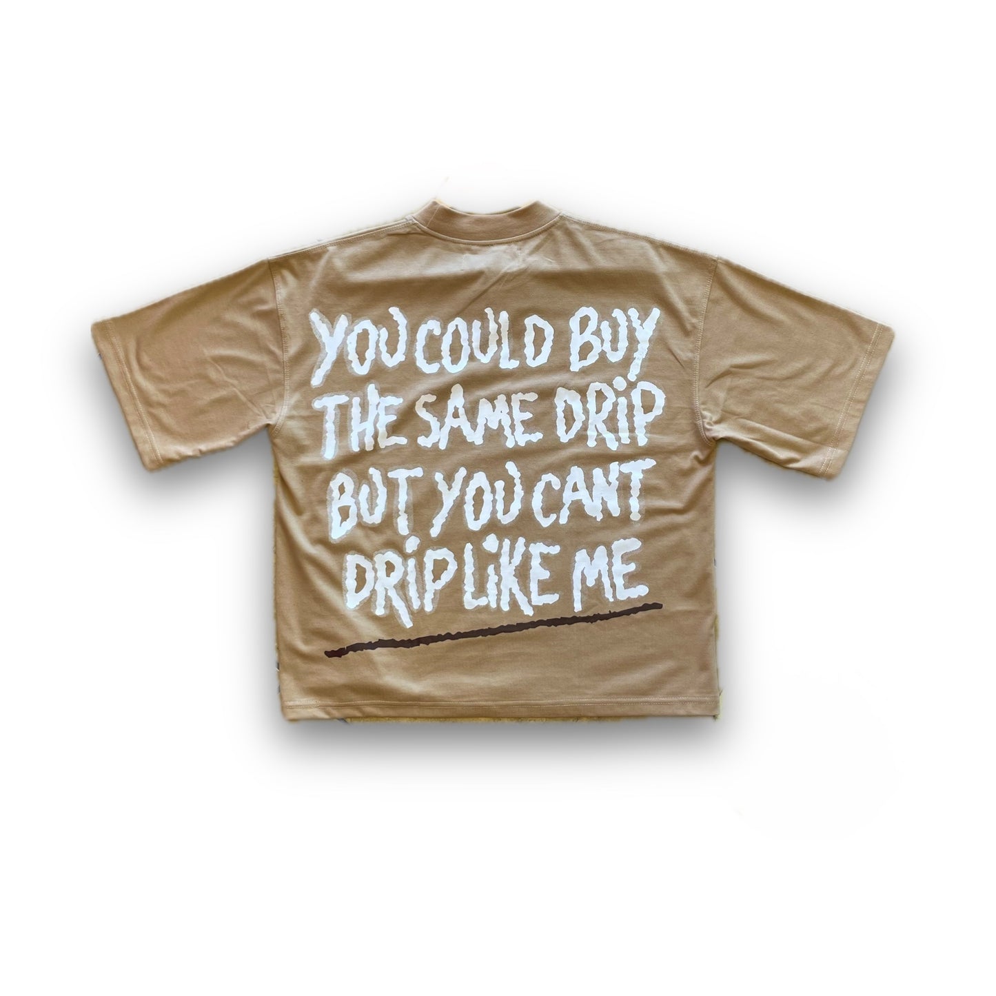 Drip Like Me Tee (Caramel)