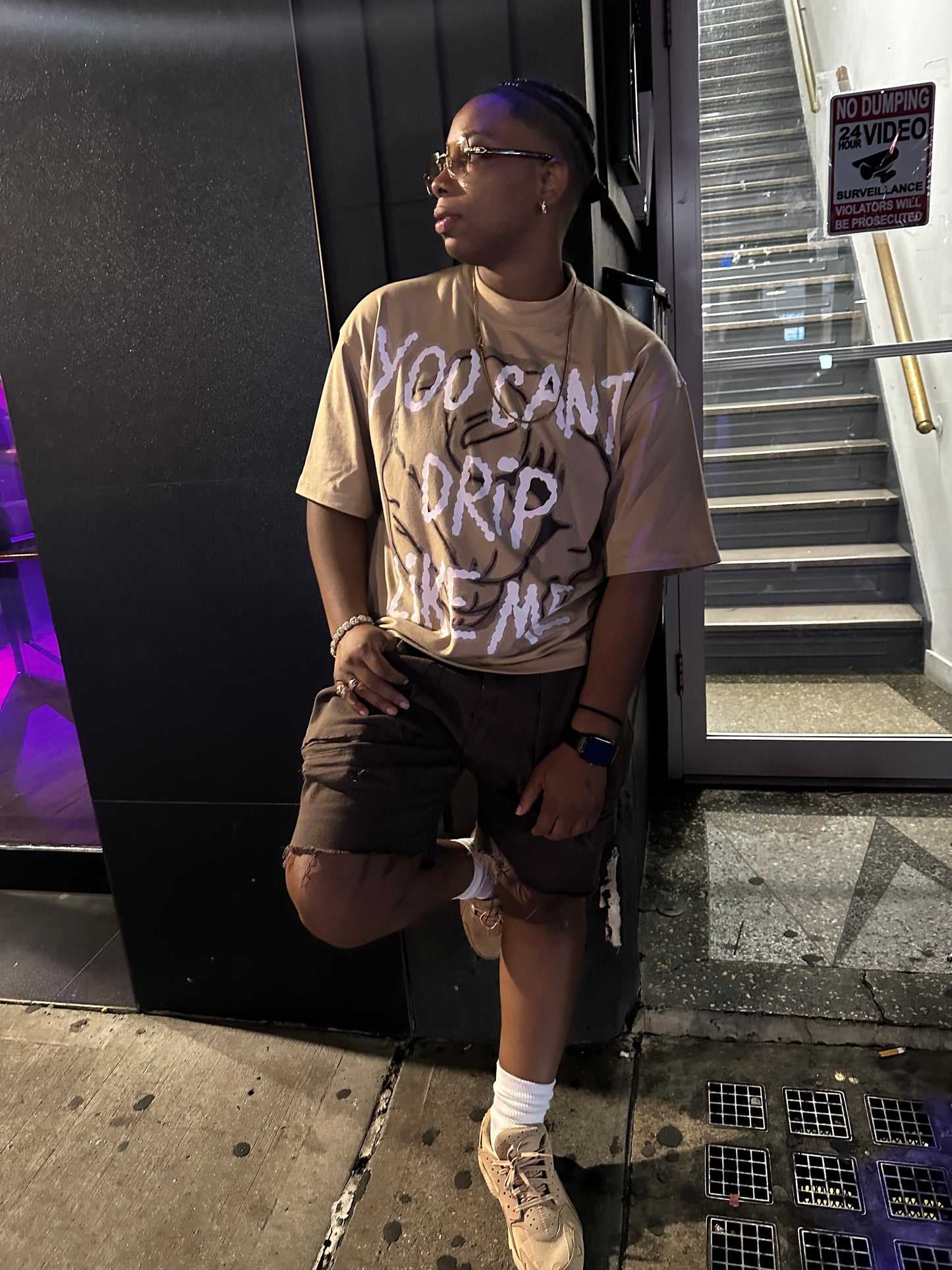 Drip Like Me Tee (Caramel)