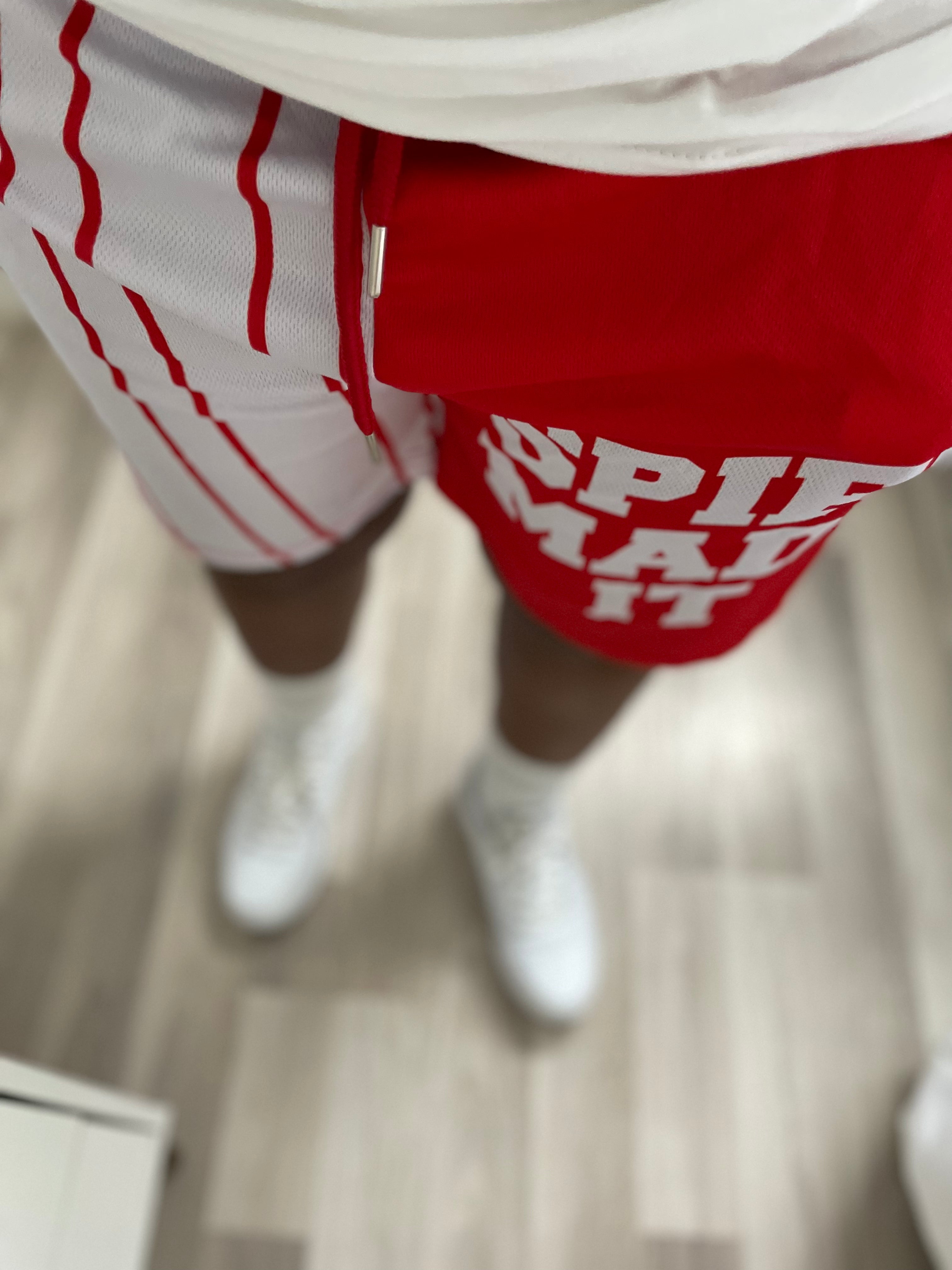 Classic Stripes Short (Red)