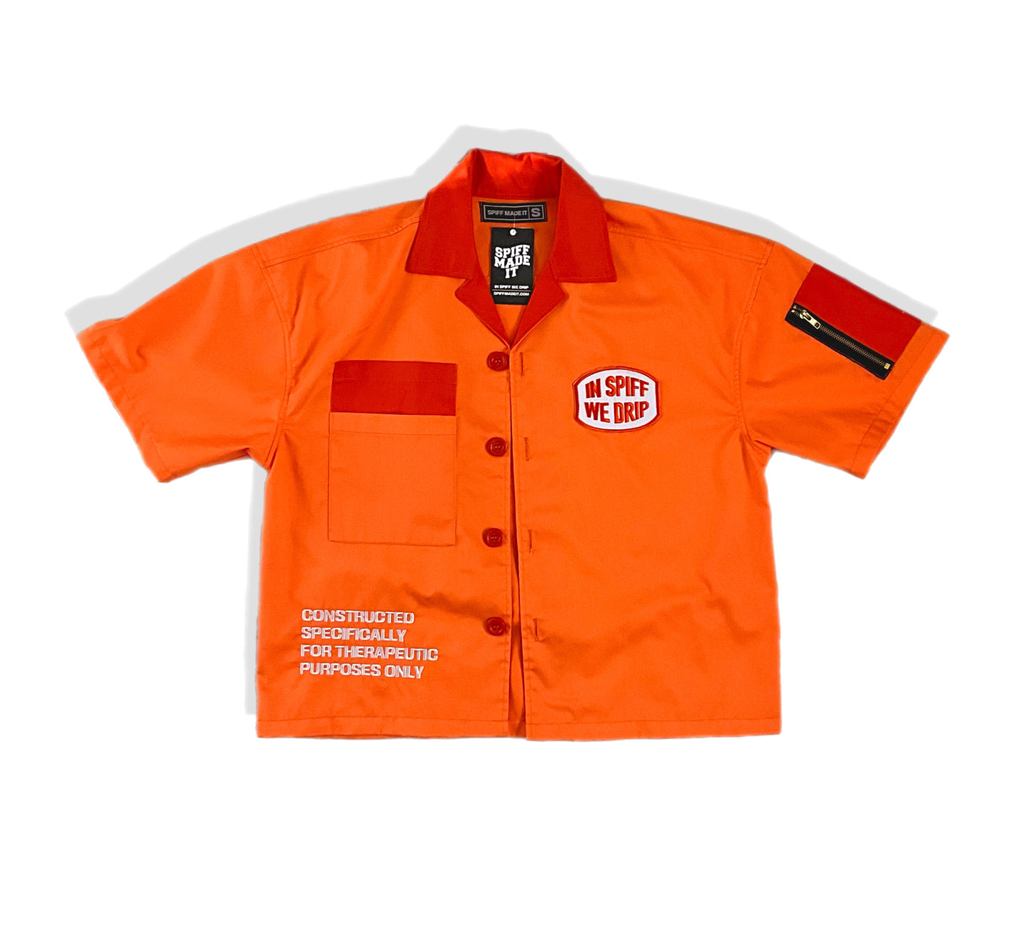 Therapeutic Work Shirt (Pumpkin)