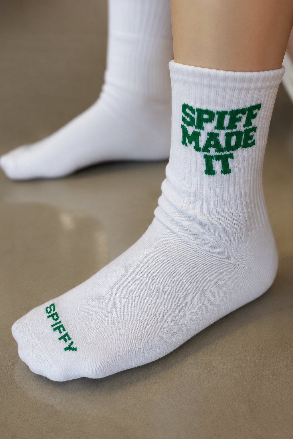 Classic Crews (White/Green)