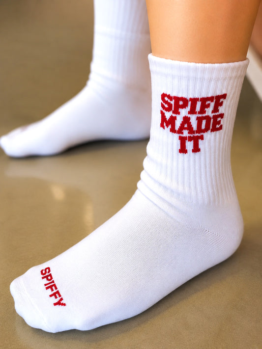 Classic Crews (White/Red)