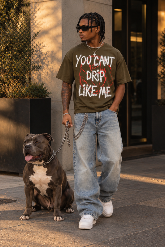 Drip Like Me Tee - Sage
