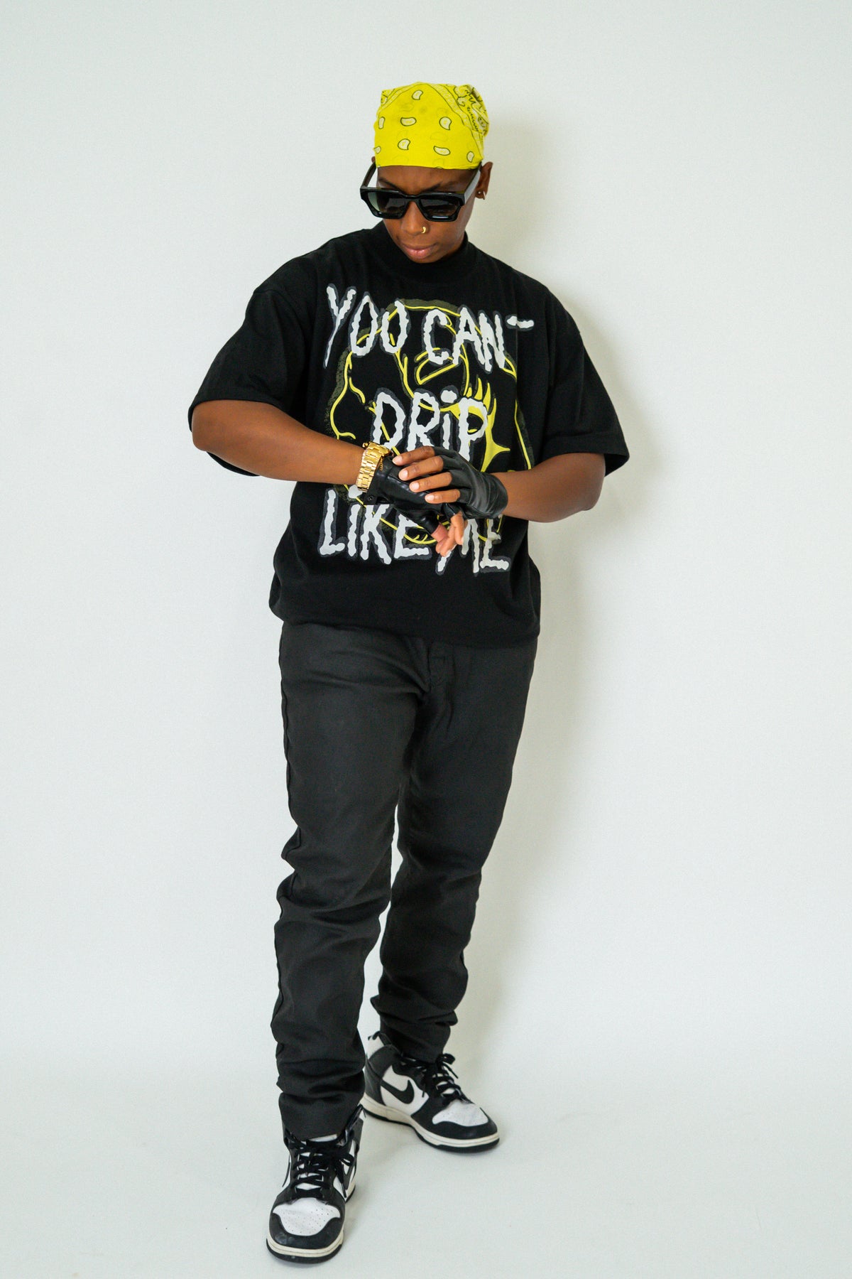 Drip Like Me Tee - Obsidian