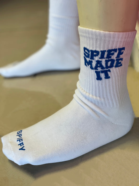 Classic Crews (White/Blue)